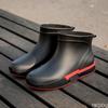 Модные женские ботильоны для дождя, водонепроницаемые водонепроницаемые ботинки, резиновые сапоги из ПВХ, новые женские модные сплошные сапоги для рыбалки, зимние галоши