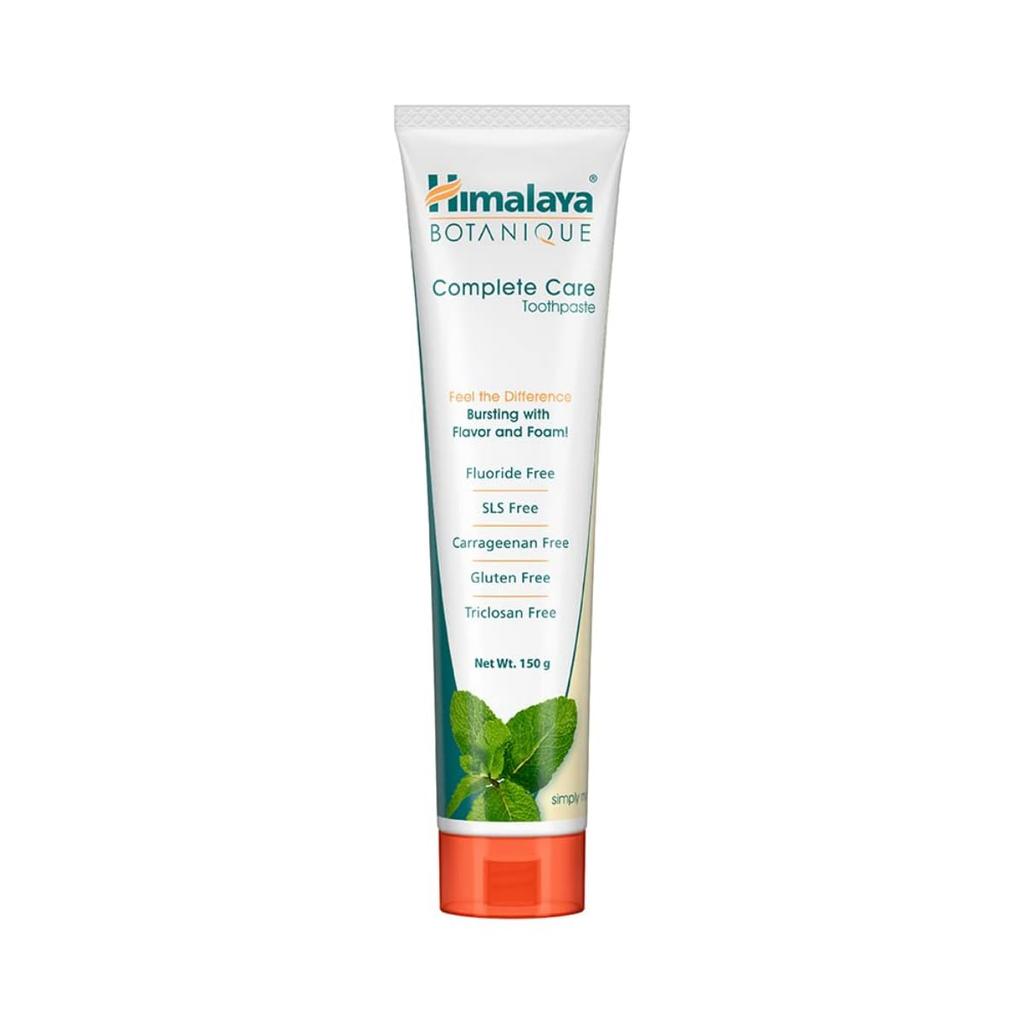 Himalaya Botanique Complete Care Toothpaste - Simply Mint | Free from Fluoride & SLS | For Fresh Breath and Clean Mouth | 150g