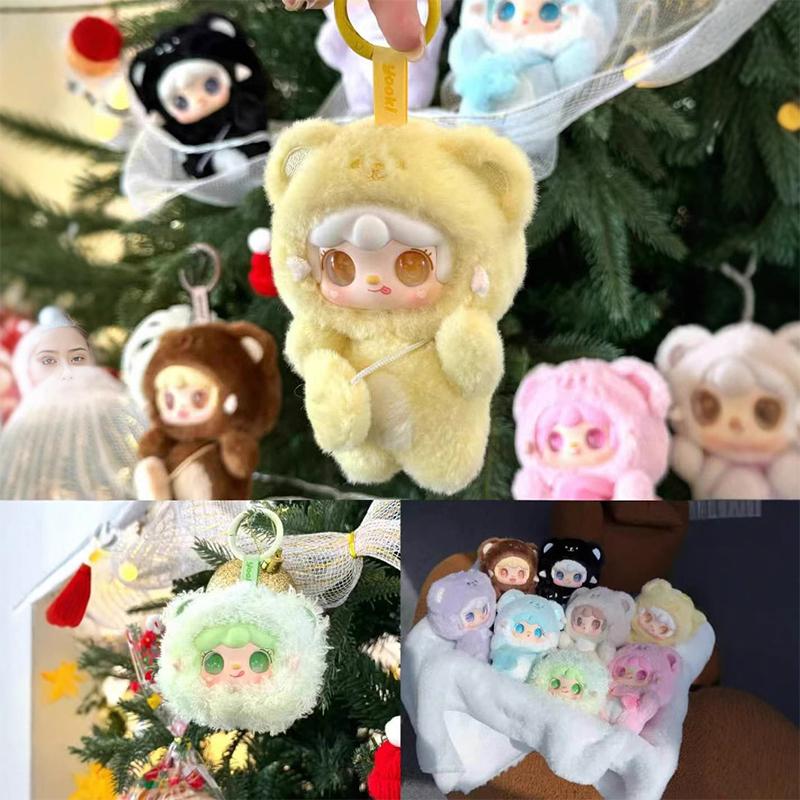 Yooki Серия «Откуси медвежонка» Плюшевая Фигурка-сюрприз Коллекционная Таинственная Мягкая Игрушка Брелок Подвеска на Сумку День Рождения