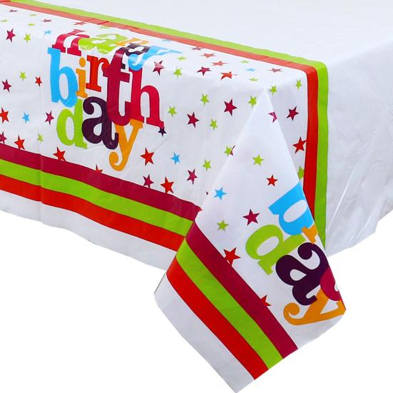 Скатерть с разнообразными узорами, протираемая, одноразовая, водонепроницаемая, против пятен, декоративная, пластиковая, для футбола, бейсбола, регби, с узором, прямоугольная скатерть