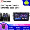Carplay Android 13 For Toyota Corolla E140 E150 2006 - 2013 Car Radio Multimedia Stereo GPS No 2din WIFI Autoradio