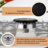 4pcs Concave Shape Cooker Hob Burner Cap Metal Flame Cap Cookware Tools Burner Crown  Oven Use