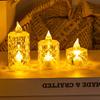 1pc Battery-Powered LED Crystal Flameless Tea Candle Light for Parties, Home Decor,Christmas Decorations