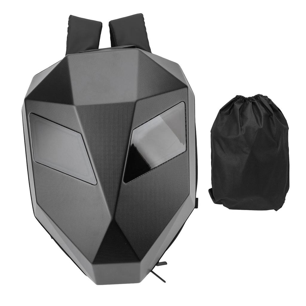 Светодиодный рюкзак DIY Pattern Hard Shell Шлем Сумка для ноутбука Мотоциклетный рюкзак для велоспорта Путешествия