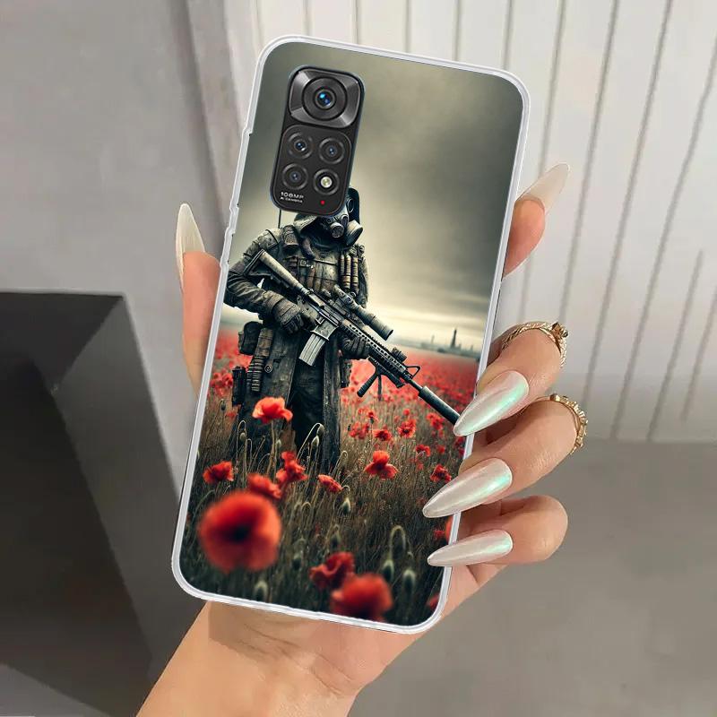 Игровой чехол S-Stalker для телефона Xiaomi Redmi Note 14 13 12S 12 11S 11 Pro Plus 11T 11E 10S 9 9S Мягкий чехол с принтом