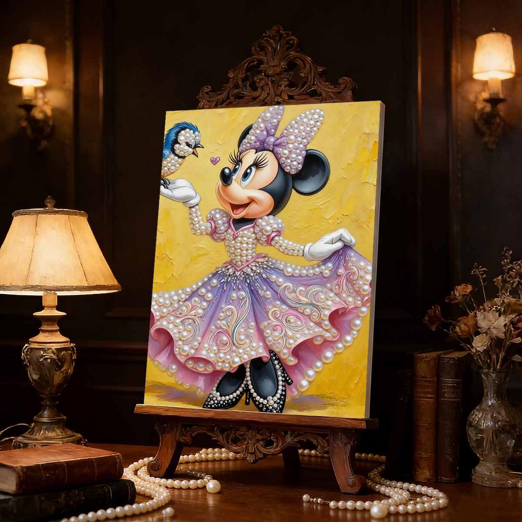 Disney Мини Масляная Живопись Стиль Творческий Жемчужная Живопись Искусство 5D DIY Полная Алмазная Вышивка Мозаика Набор для Вышивки Крестом Декор для Дома и Комнаты