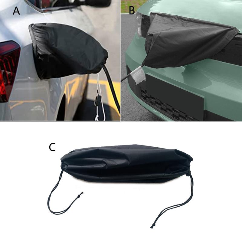Magnetic Rain Cover for Electric Vehicle Car EV Charging Port Jack Hood Sleeve