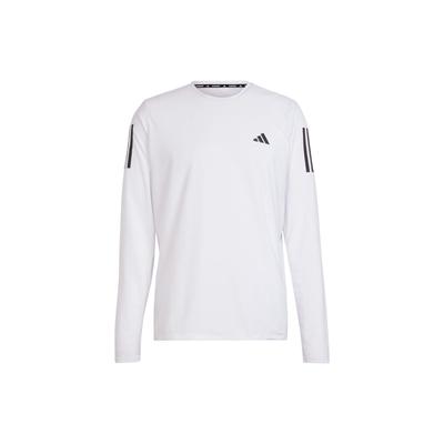 Футболка с длинным рукавом Own The Run, белая, мужская, уличная, IK7432