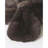 DakS Women S Fox Fur Muffler Dark Gray Dbmu3f741g3