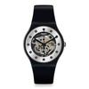 Часы Swatch SILVER GLAM AGAIN Sparkling Circle SO29B109 Black [Swatch] Женские
