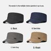 Red Dragonfly Men's Casual Flat Top Sun Protection Hat