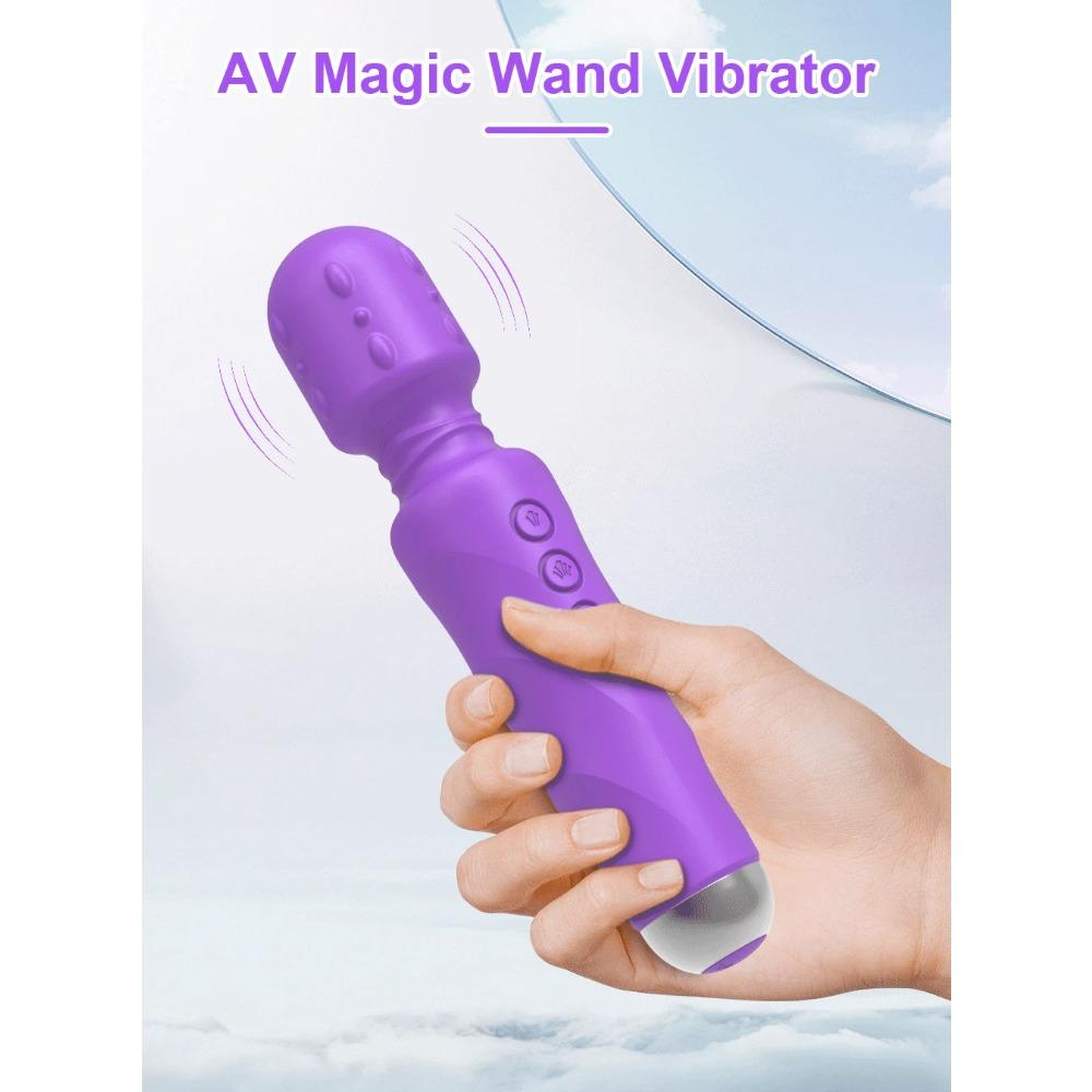 20 Speeds Powerful AV Vibrator for Women Masturbator G Spot Clitoris Stimulator Magic-Wand Dildo Female Adult Sex Toys Products