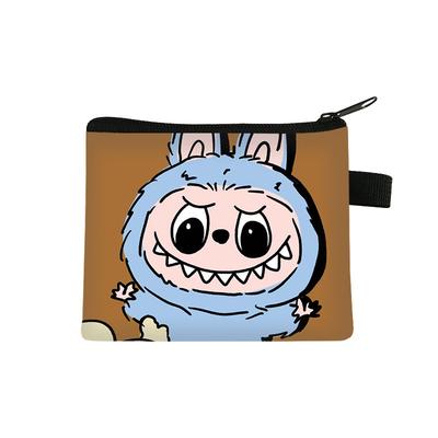 Новый детский кошелек для монет Labubu, студенческая мультяшная сумка, модная мини-сумка для хранения KTY