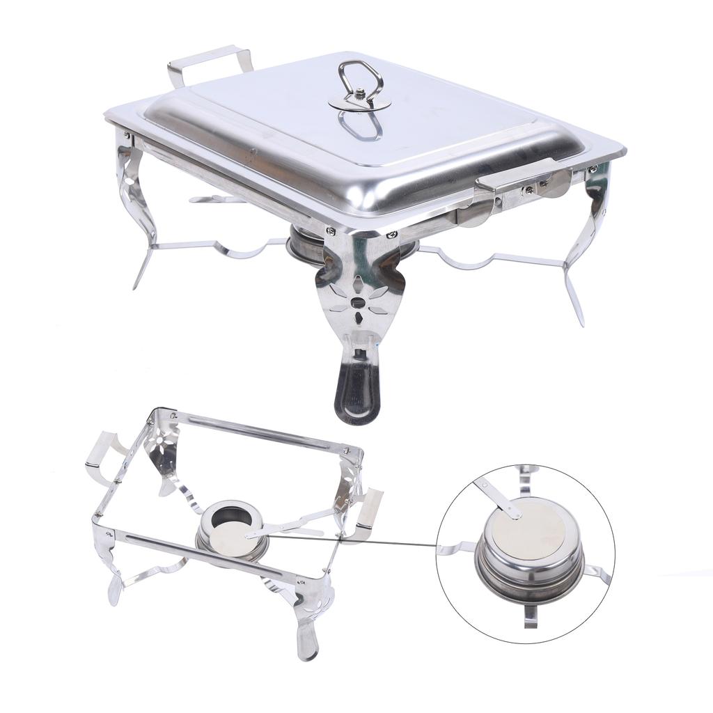 6L Обеденная плита Тепло Контейнеры Подогреватель Контейнеры Подогреватель Пищи Для Кухни Тарелка Для Шведского Стола Банкет