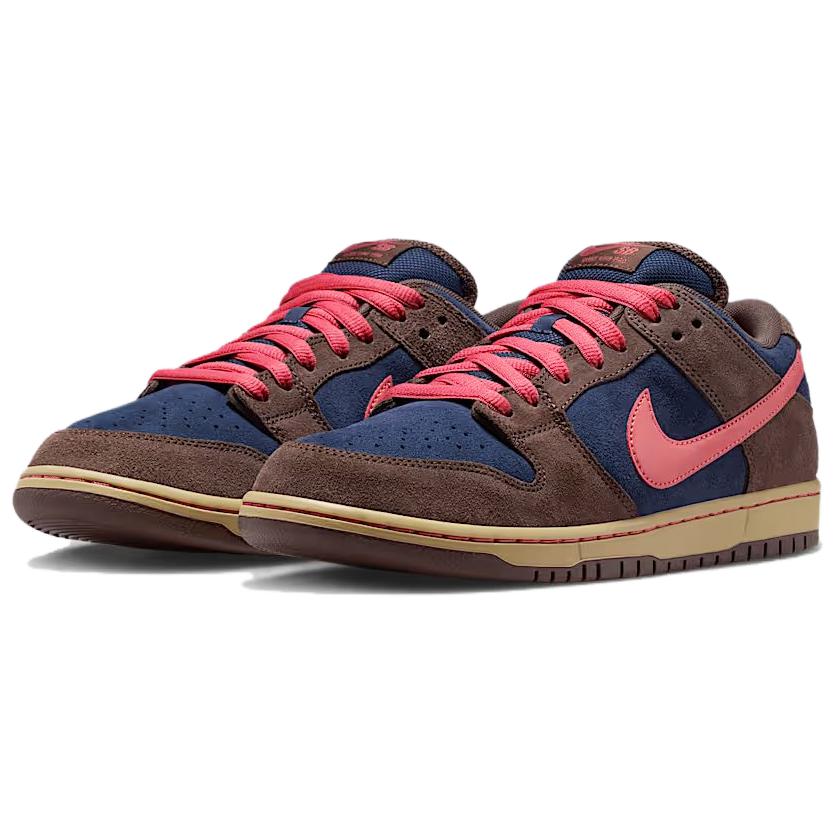 Nike Dunk Low SB Барочный Коричневый Адобе Унисекс Кроссовки Полуночно-Синий HQ1625-200