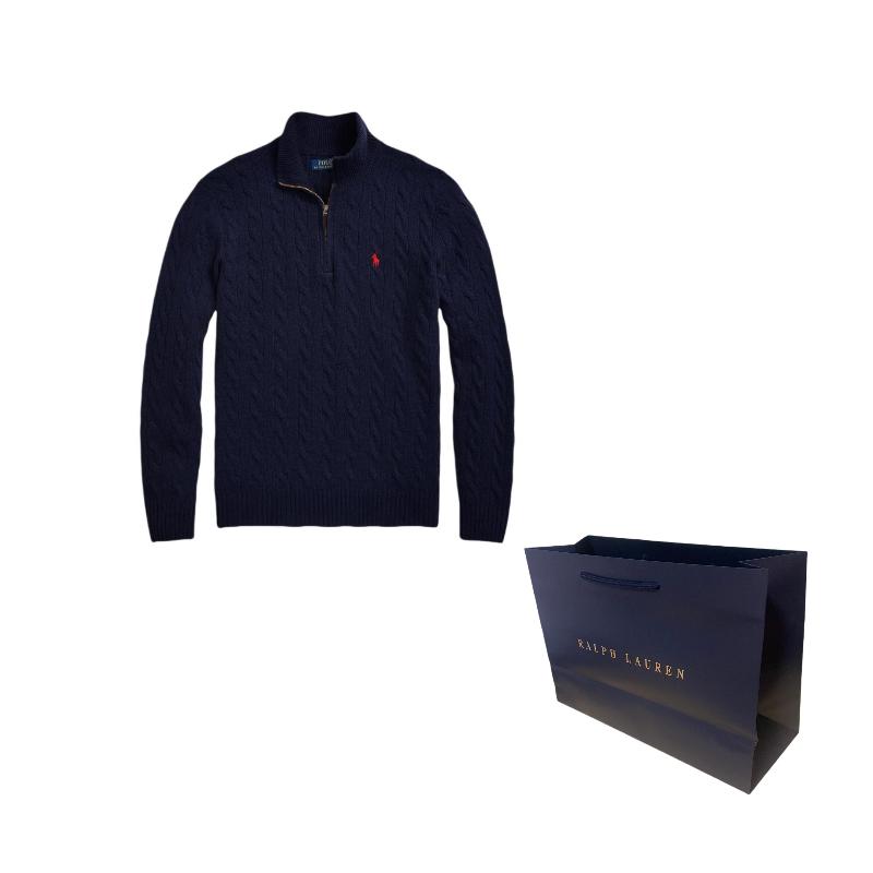 Polo Ralph Lauren Свитер с вышивкой пони и косами 710876766W-002