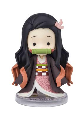TAMASHII NATIONS Фигурки мини-убийца демонов: Кимэцу-но Яиба Литтл Нэдзуко Приблизительно. 75 мм Изготовлена из ПВХ и АБС окрашенная подвижная фигурка