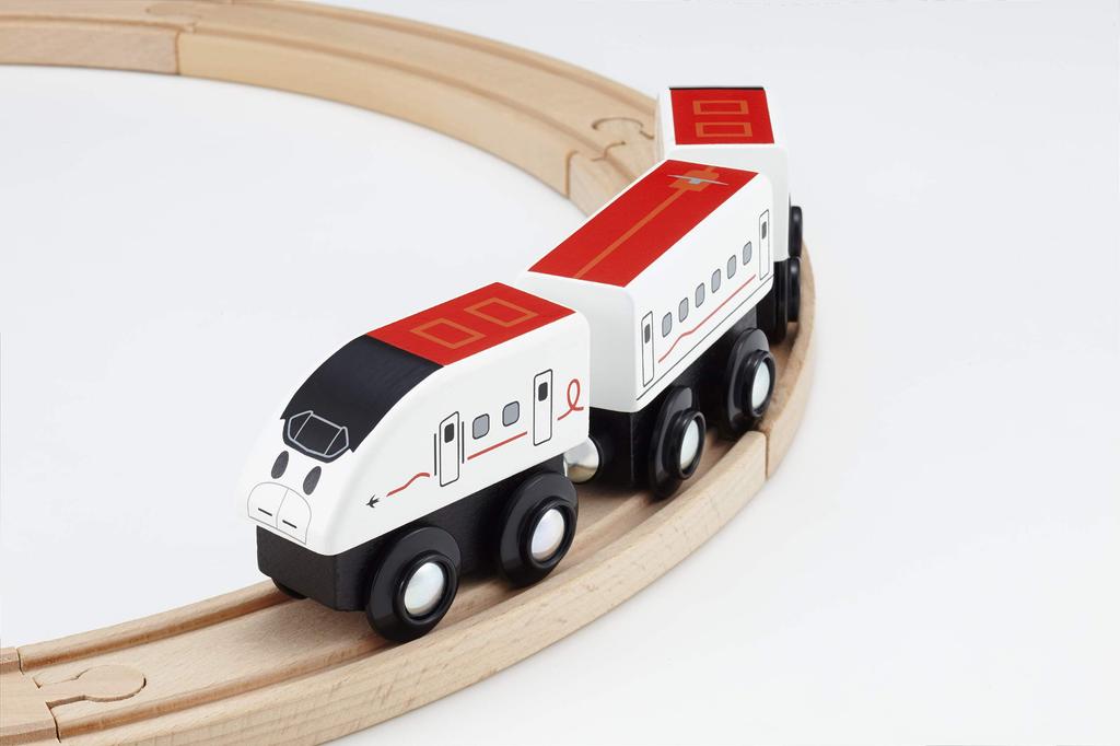 Moku TRAIN Серия 800 Синкансэн Цубамэ Набор из 3 вагонов MOK-015