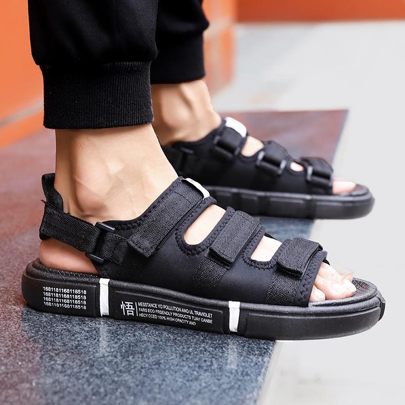 Men Sandals Summer Beach Sandals New Gladiator Men's Sandals Fashion Man Flip Flops Male Flat Shoes Sandalias Big Size 36-46