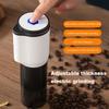 1PC Electric Coffee Grinder Adjustable TYPE-C USB Charging Manual Click Ceramic Grinding Core Coffee Bean Cafe Maker Accessories