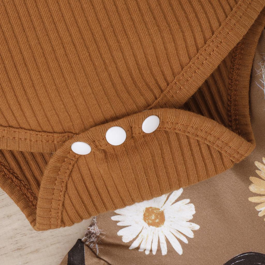 Костюм для девочек-брюк, повседневный комбинезон с открытыми плечами + шорты с принтом быка + повязка на голову 