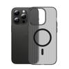 Apple 16 Magnetic Charging Phone Case with Corrugated Stripes Is Suitable for IPhone15 Ultra-thin Anti-drop 14proMax Protective Case