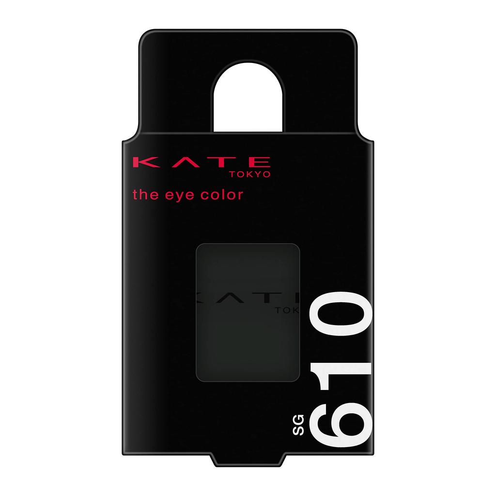 Kate The Eye Color SG610 1 Piece [See-Through Glow] [See-Through Black] [No Rules] (x 1)