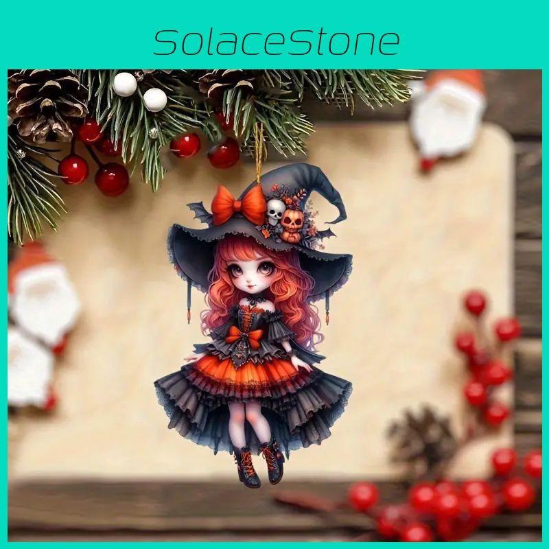 Хэллоуин Акриловая Подвеска для Подвешивания в Машину Девочка Автомобильные Аксессуары для Вождения