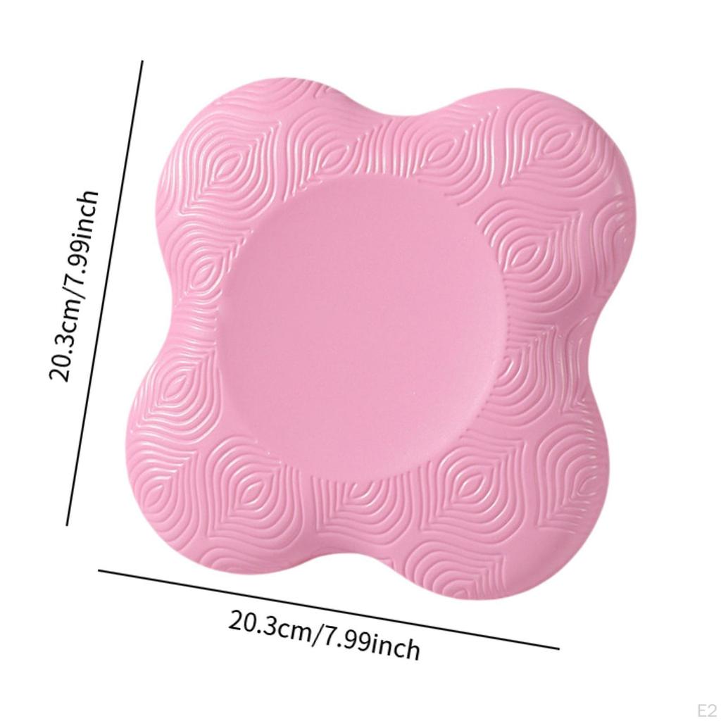 Подушка для поддержки коленей в йоге, коврик для упражнений для коленей и запястий