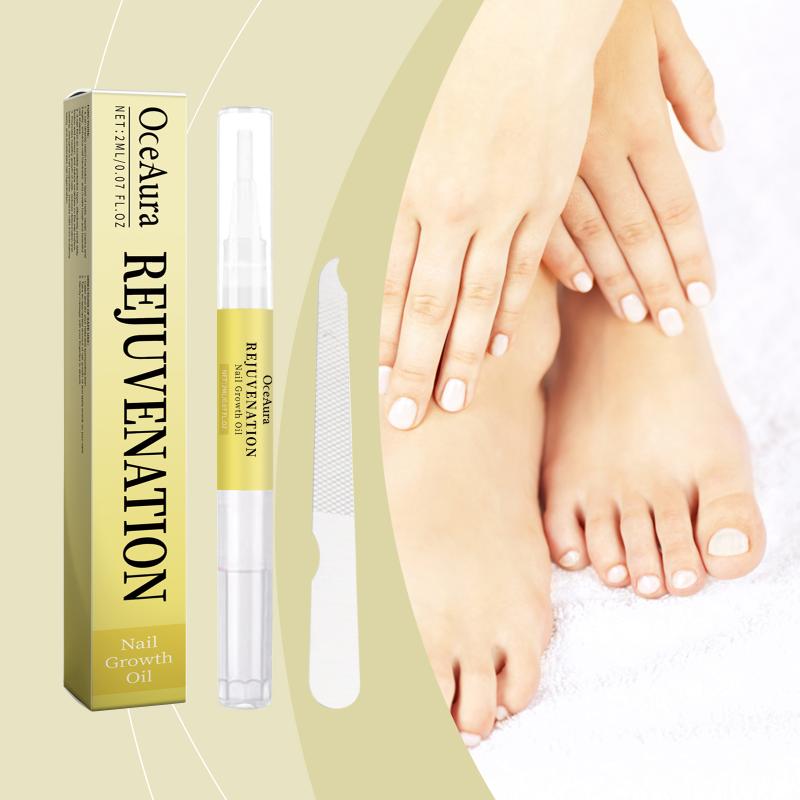 Nail Nourishment Polish by Oceaura Daily Care Repairing and Moisturizing Protection for Nails