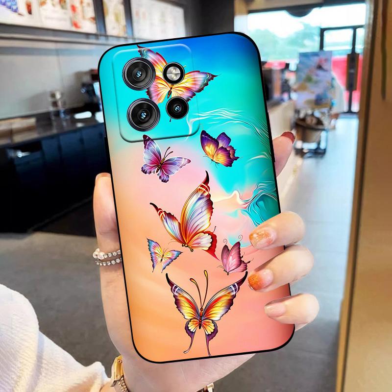 Чехол для Motorola ThinkPhone 25 Ударопрочный Защитный Корпус Coque Для Moto S50 Edge 50 Neo Задняя Крышка Мягкий ТПУ Силикон Funda