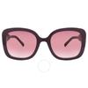 Marc Jacobs Pink Gradient Square LadieS SunSecSeS Marc 625 S 0lhf 3x 54