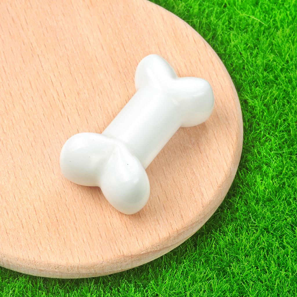 1 шт. мини-духовный исцеляющий хрустальный орнамент, украшение в форме кости, натуральный камень, драгоценный камень для украшения питомника или домашнего интерьера, ювелирные изделия 34x20 мм