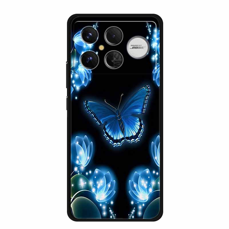 Чехол для Redmi K90 Pro Max Цветы Мягкий Силикон ТПУ Чехлы для Телефона для Xiaomi RedmiK90 Pro Max Ударопрочный Животные Защитный Чехол