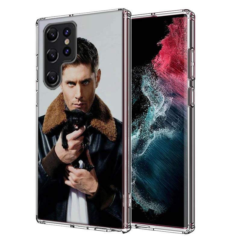 Сверхъестественное Чехол с Дженсеном Эклзом для Samsung Galaxy S21 S20 S23 FE S22+ S24 Ultra S25 Edge Чехол для Телефона S10 Plus Прозрачный Capa Coque