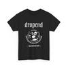 230 Gsm 100% Cotton Dropend Tee Shirt Unisex Tee Distortion Hell Japanese Hardcore Punk 5 Colorways