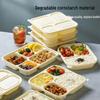 Xiao Yue Ya Biodegradable Corn Starch 4-Compartment Lunch Boxes