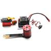GTSKYTENRC 3650 Бесщеточный двигатель 5200KV Водонепроницаемый двигатель 60A ESC T Plug 25 кг Сервопривод для 1/10 RC автомобиля