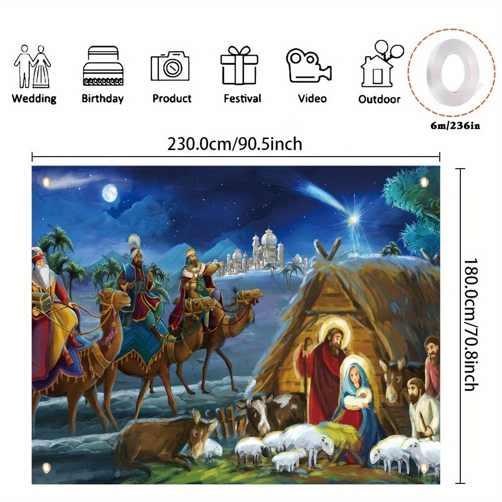 Christmas and New Year Background - Exquisite Christmas Scenes for Outdoor Parties, Home Decors, and Photography