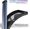 Мягкий чехол для Samsung Galaxy Tab A9 Plus 10.9 S7 S8 S9 FE Plus Ultra 12.4 Силиконовый ТПУ Черный Защитный корпус Задняя крышка
