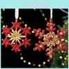 Creative Christmas Tree Snowflake Star Shaped Pendant Holiday Props Decoration