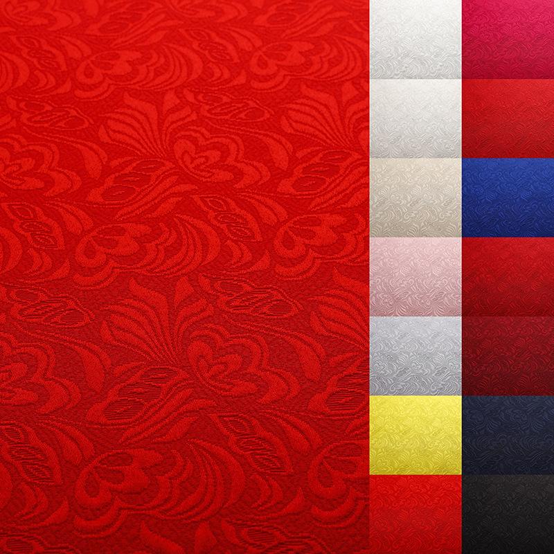 Embossed Butterfly Jacquard Fabric for Autumn/Winter Dresses, Cheongsams, Capes, and Shoes