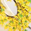 Winter Jasmine Wreath Front Door Decorative Lifelike Lively for Living Room Home