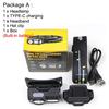 Mini Super Bright LED Headlamp Induction Headlight USB C Rechargeable Portable Head Flashlight Camping Fishing