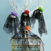 4Pcs Halloween Hanging Ghost Skeleton Flying Ghost Party Props Halloween Haunted House Decorations