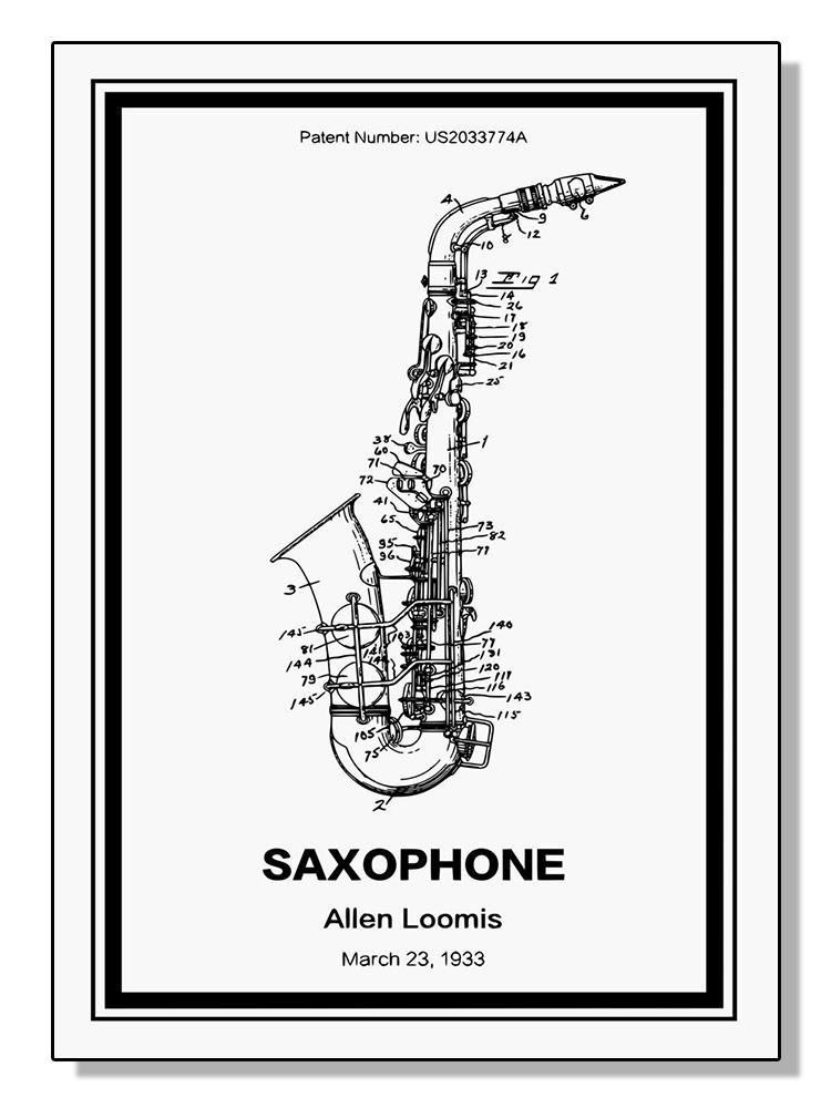 Винтажный музыкальный инструмент, патенты, постеры, холст, картина, гитара, саксофон, бумбокс, видеоигровая машина, настенная живопись, домашний декор для комнаты