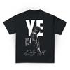 KANYE HIP HOP ГРАФИЧЕСКАЯ УНИСЕКС ФУТБОЛКА S-5XL Унисекс Футболка