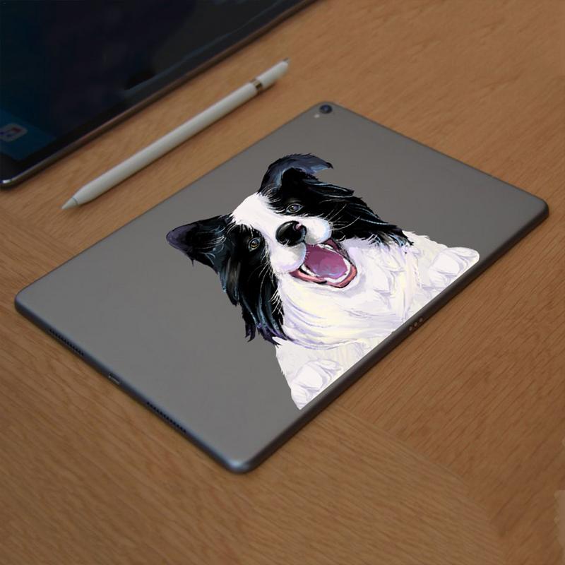 Наклейка с изображением собаки на заднее стекло автомобиля, наклейка на заднее стекло автомобиля, не выцветающая, водонепроницаемая, для ноутбука, двери, бокового окна, грузовиков, наклейки с изображением собаки