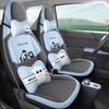Мини чехол на сиденье автомобиля с пандой, полный обхват, милая кожа для всех сезонов