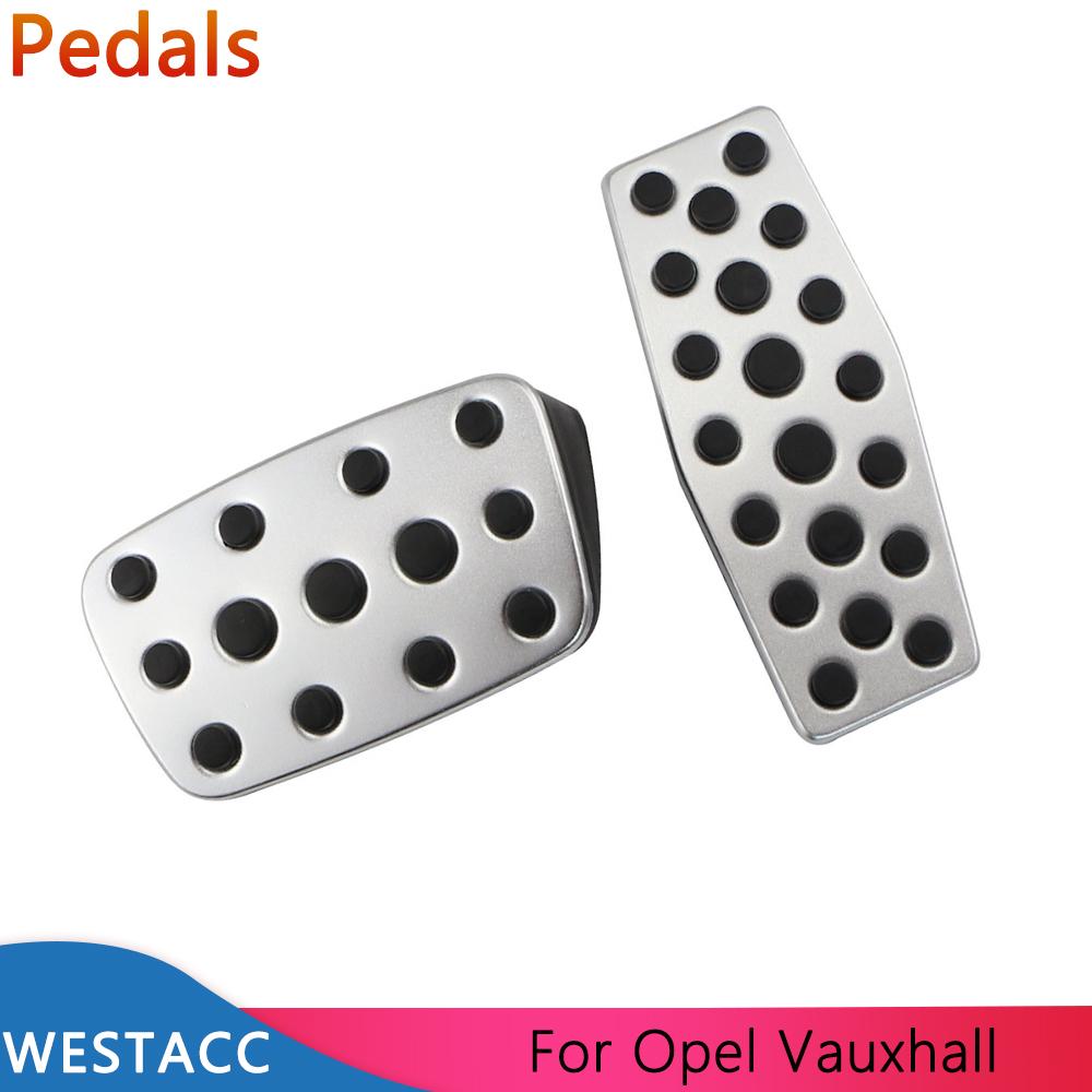 Автомобильные педали акселератора газа тормоза чехол для Opel Mokka Astra JH GTC Insignia MK1 для Vauxhall Astral MK6 Insignia